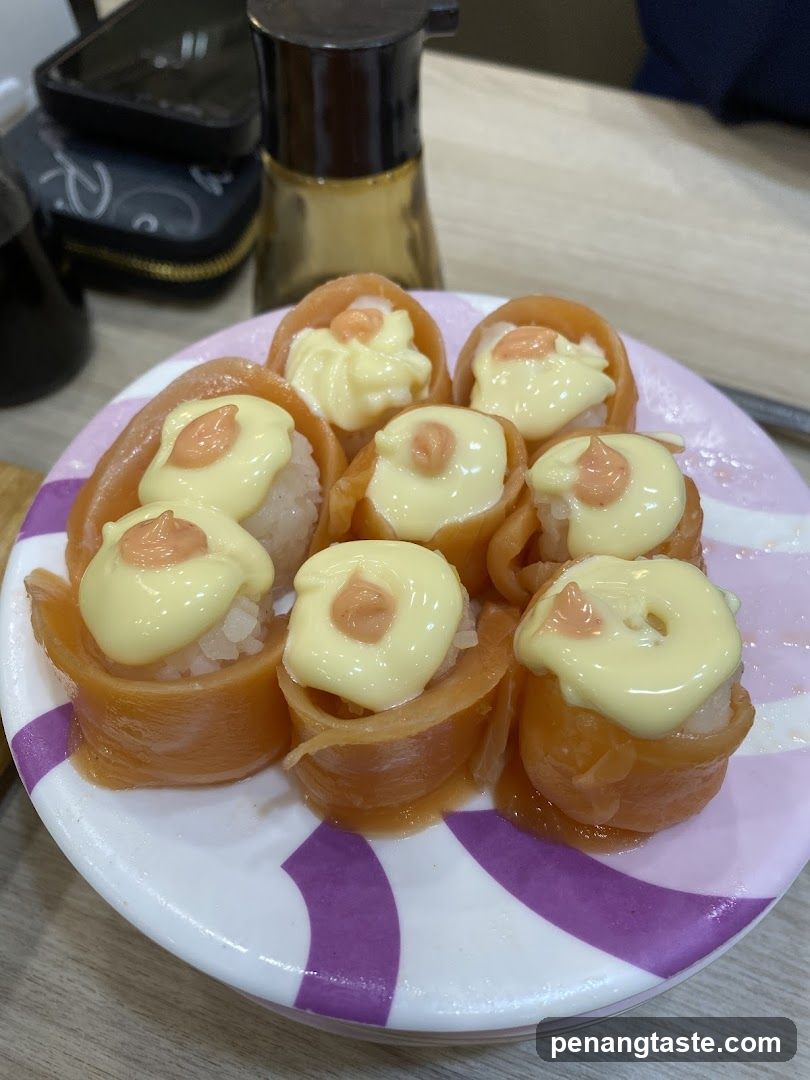 Salmon Sashimi with Sauce