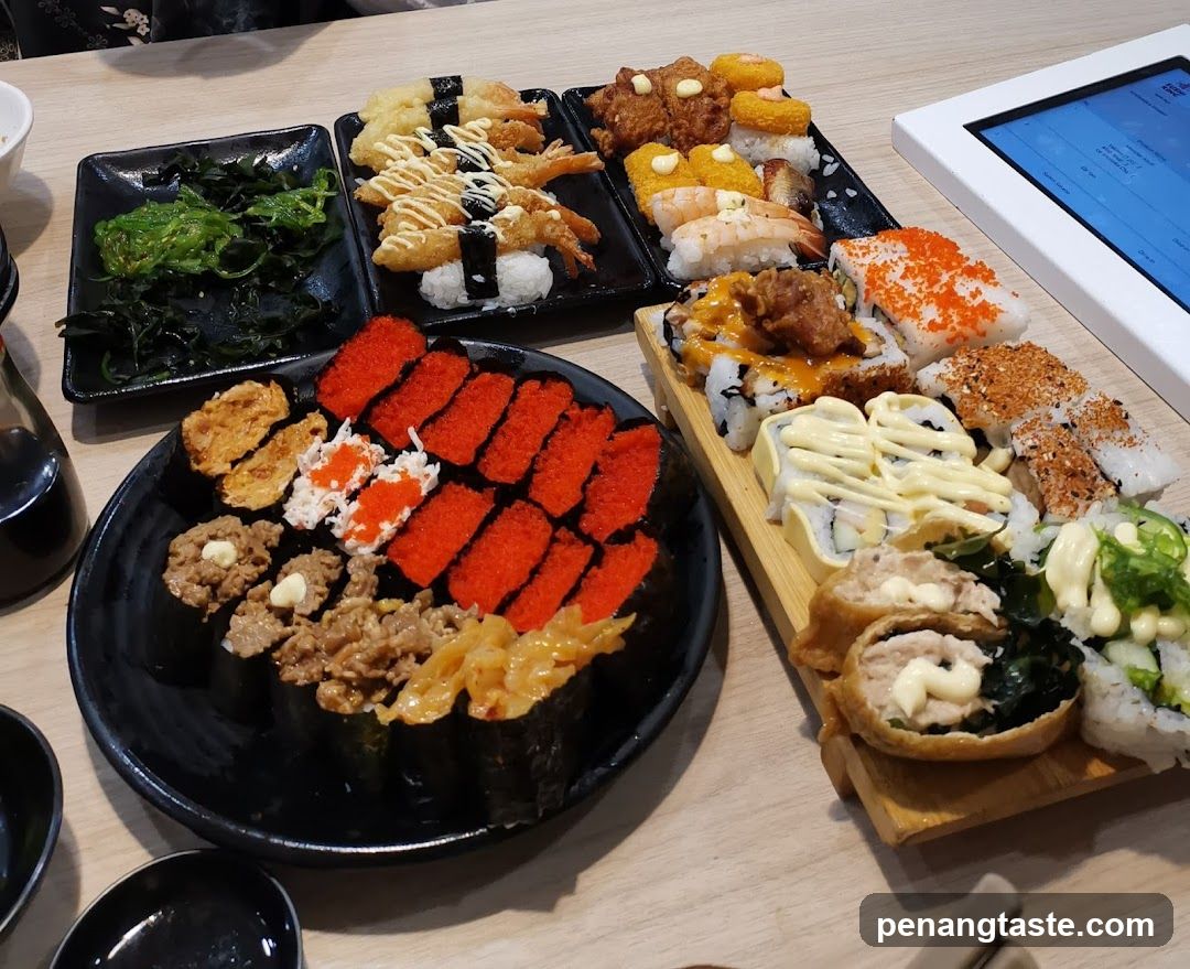 Sushi Platter Spread