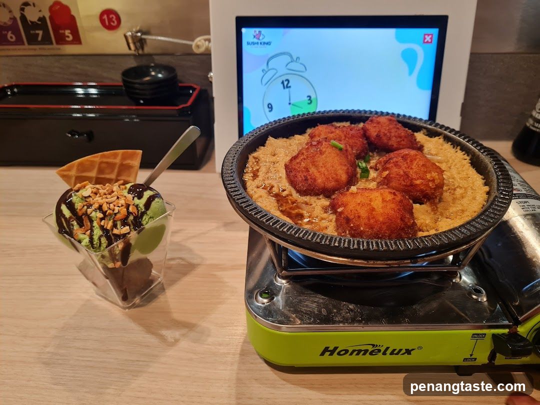 Sushi King Dining Setup