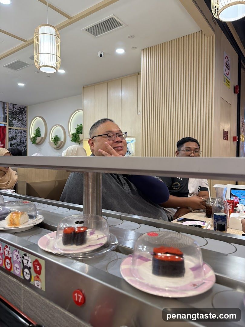 Sushi Conveyor Belt Restaurant Interior