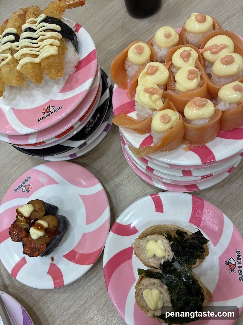 Sushi King Food Display
