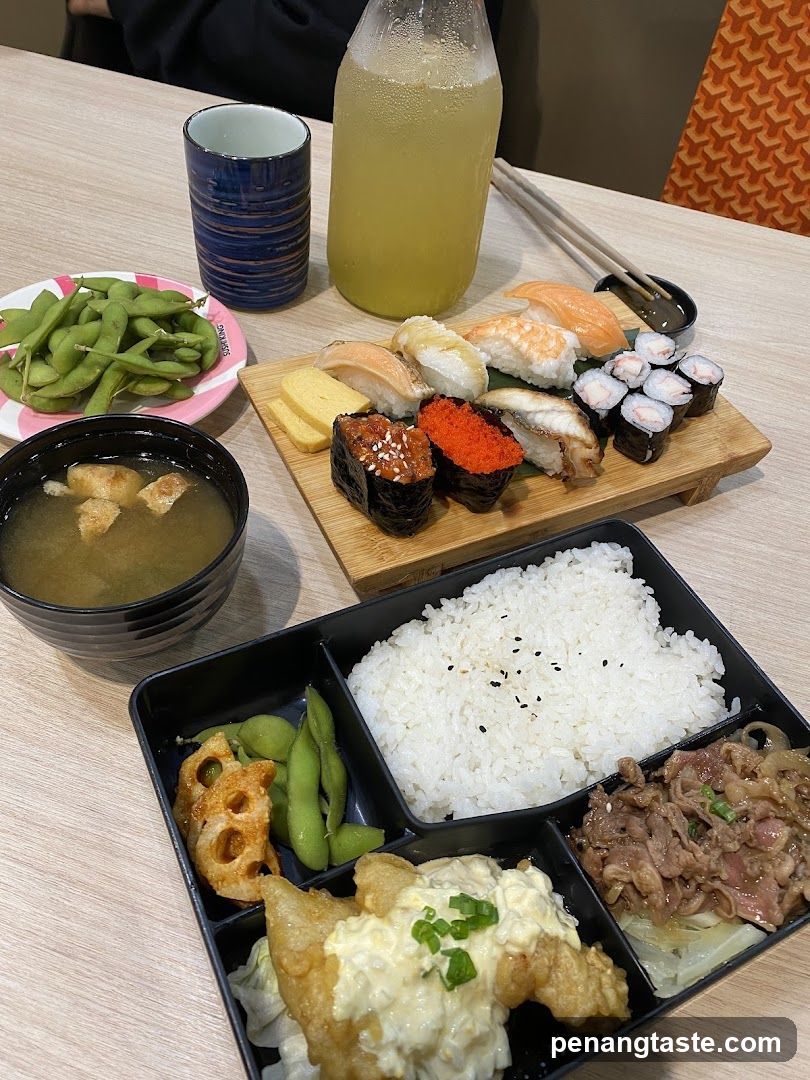 Sushi and Bento Meal