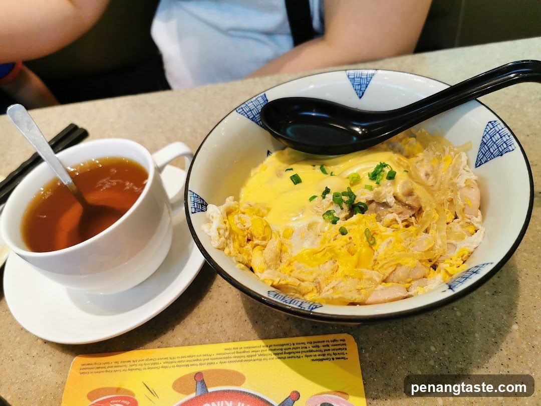 Dish with Egg and Chicken