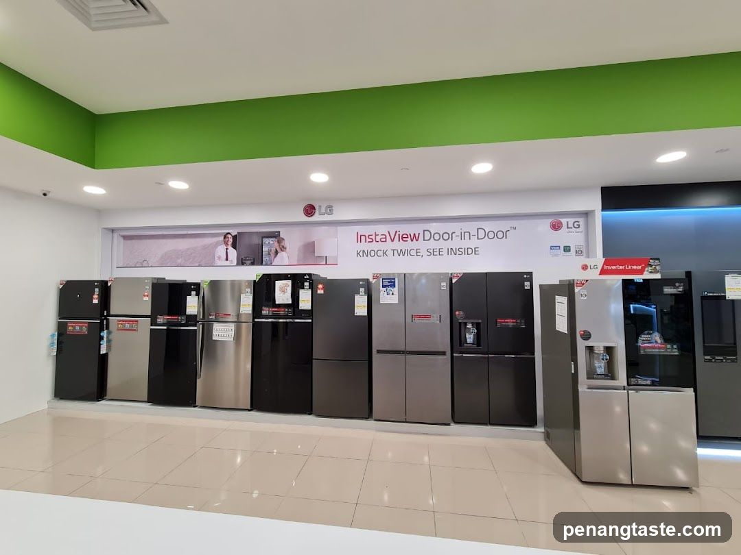 LG Refrigerator Display