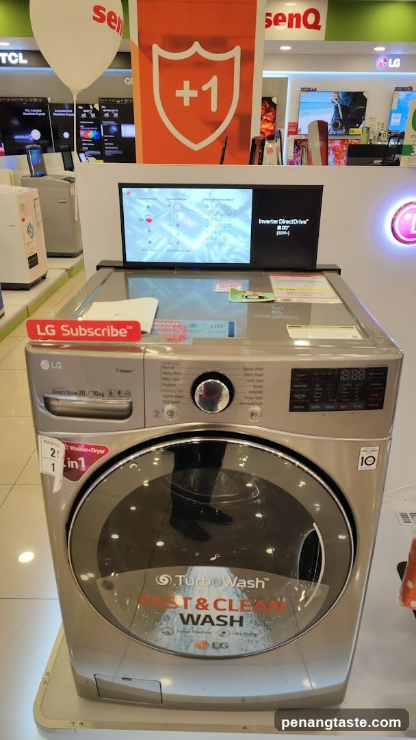 LG Washing Machine Display