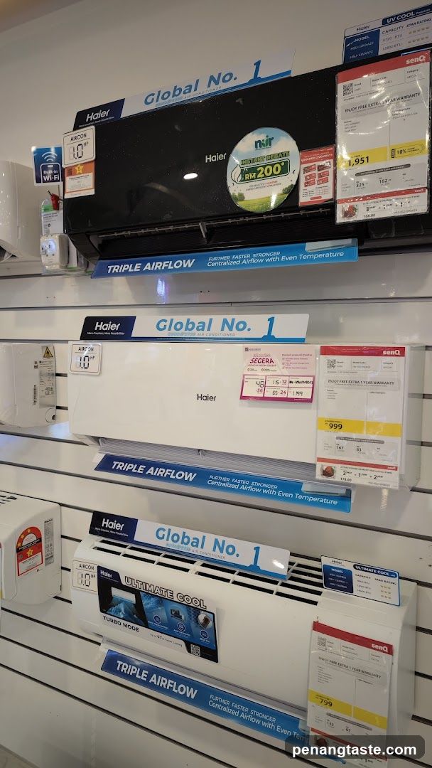 Haier Air Conditioner Display