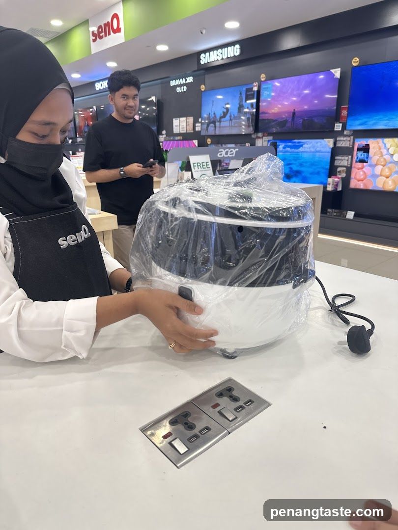 Electronics Store Interior
