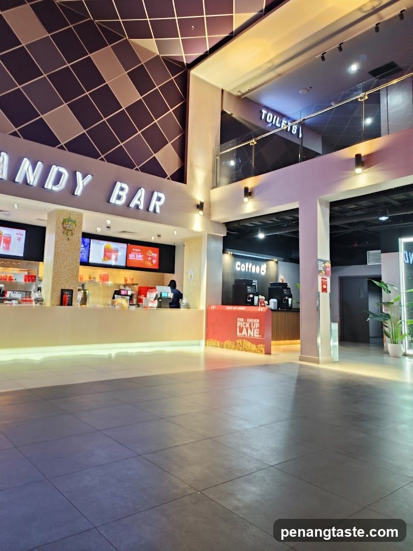 Candy Bar and Coffee Shop Interior