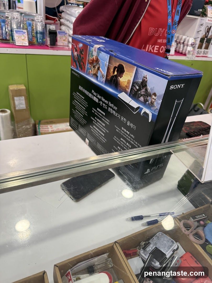 Sony PS5 Box in Store Display