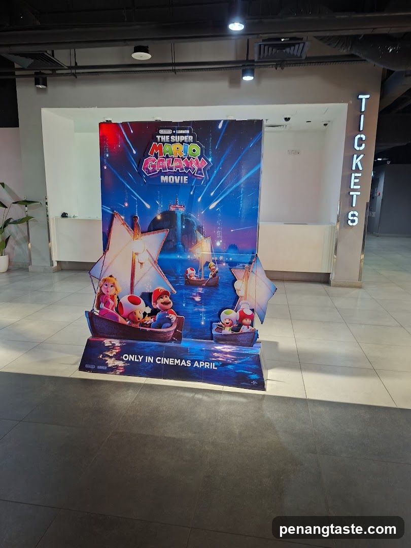 Mario Galaxy Movie Advertisement