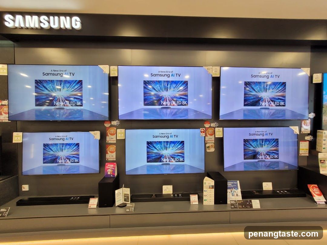 Samsung TV Display Wall