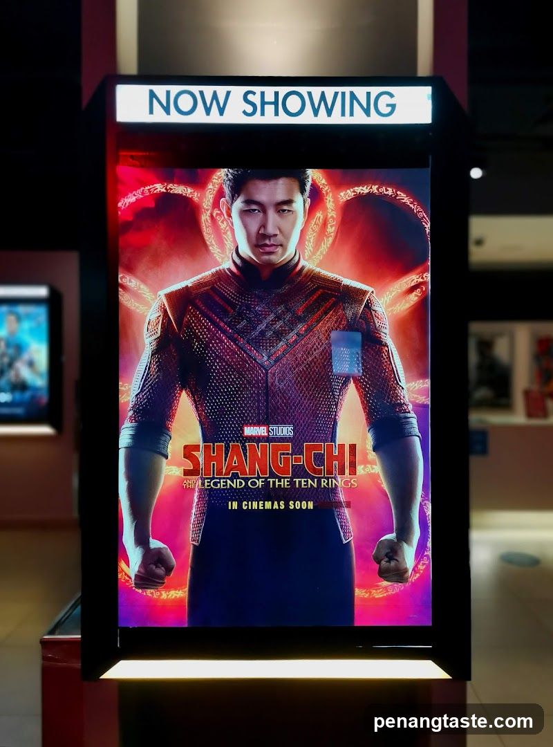 Shang-Chi Movie Poster Display