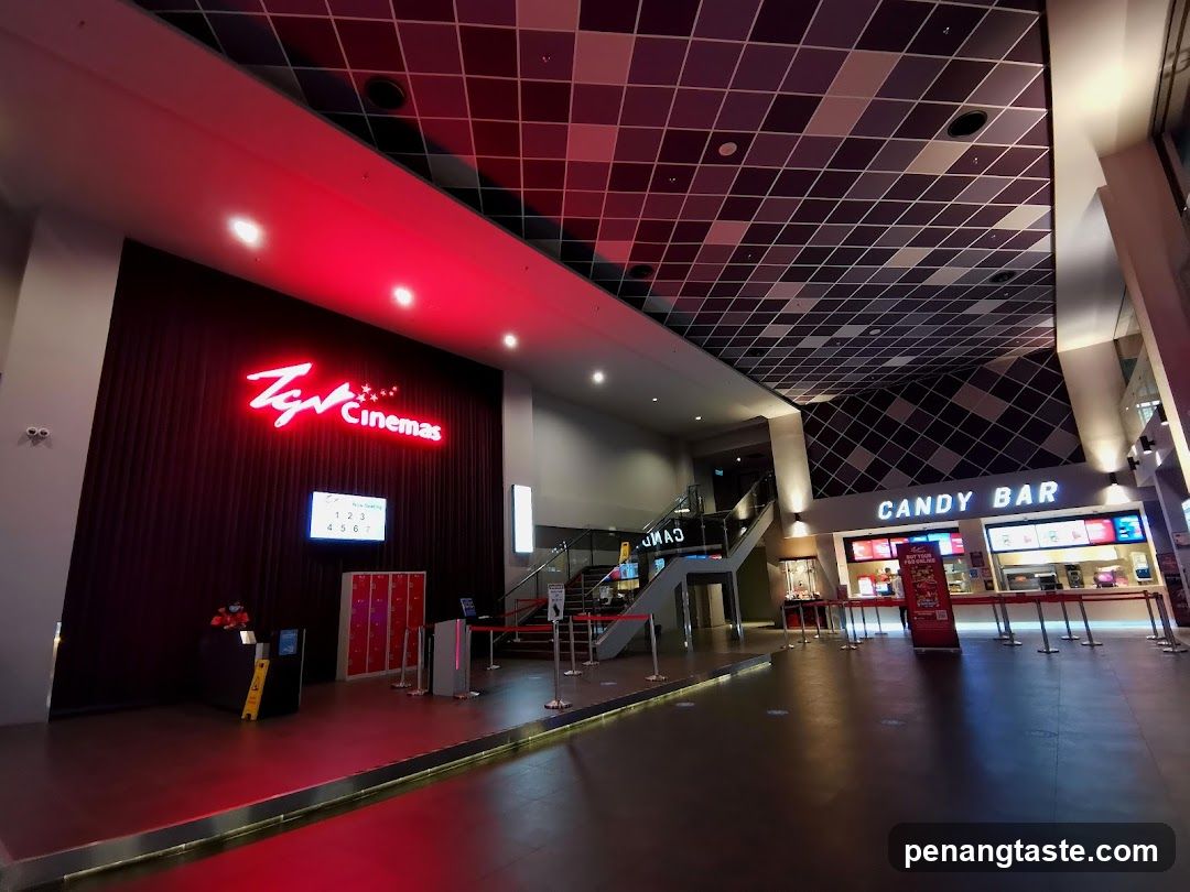 Cinema Lobby Interior