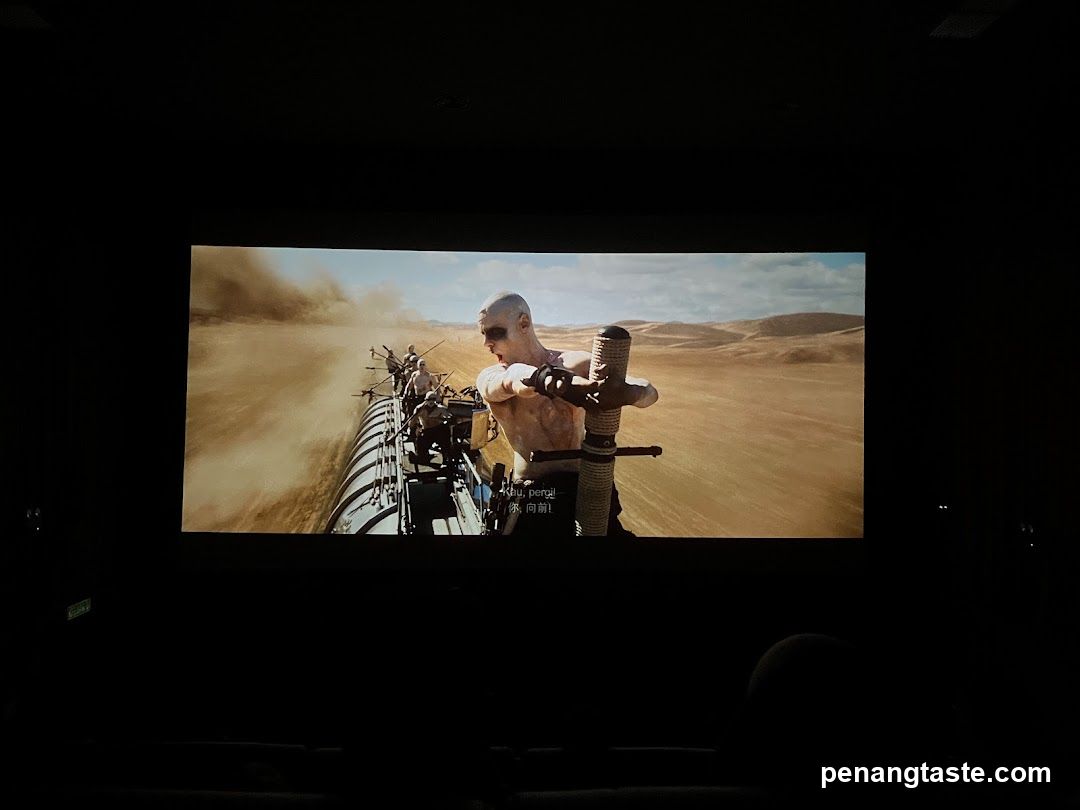 Movie Scene on Screen