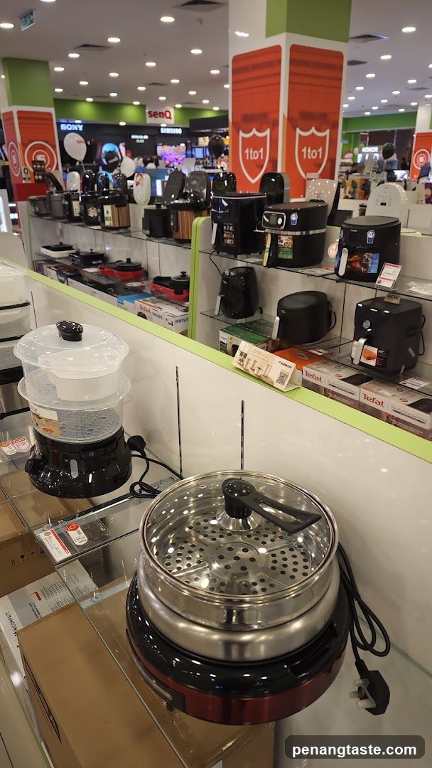 Electronics Store Interior Display