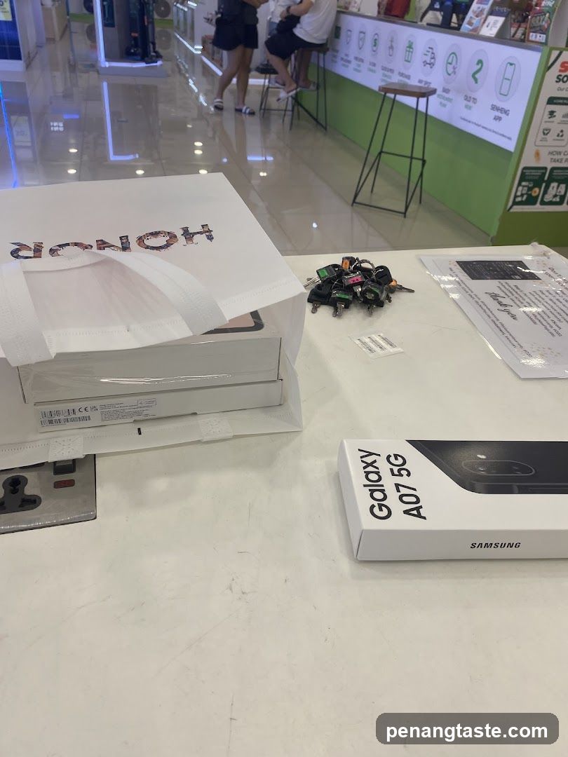 Electronics Store Interior