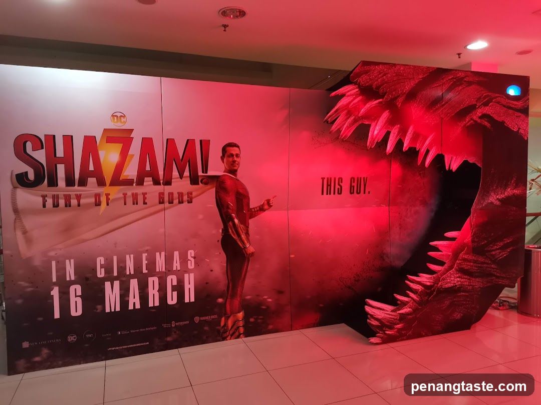 Shazam! Fury of the Gods Movie Poster Display