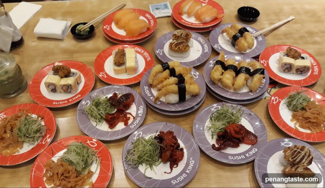 Sushi King Buffet Spread