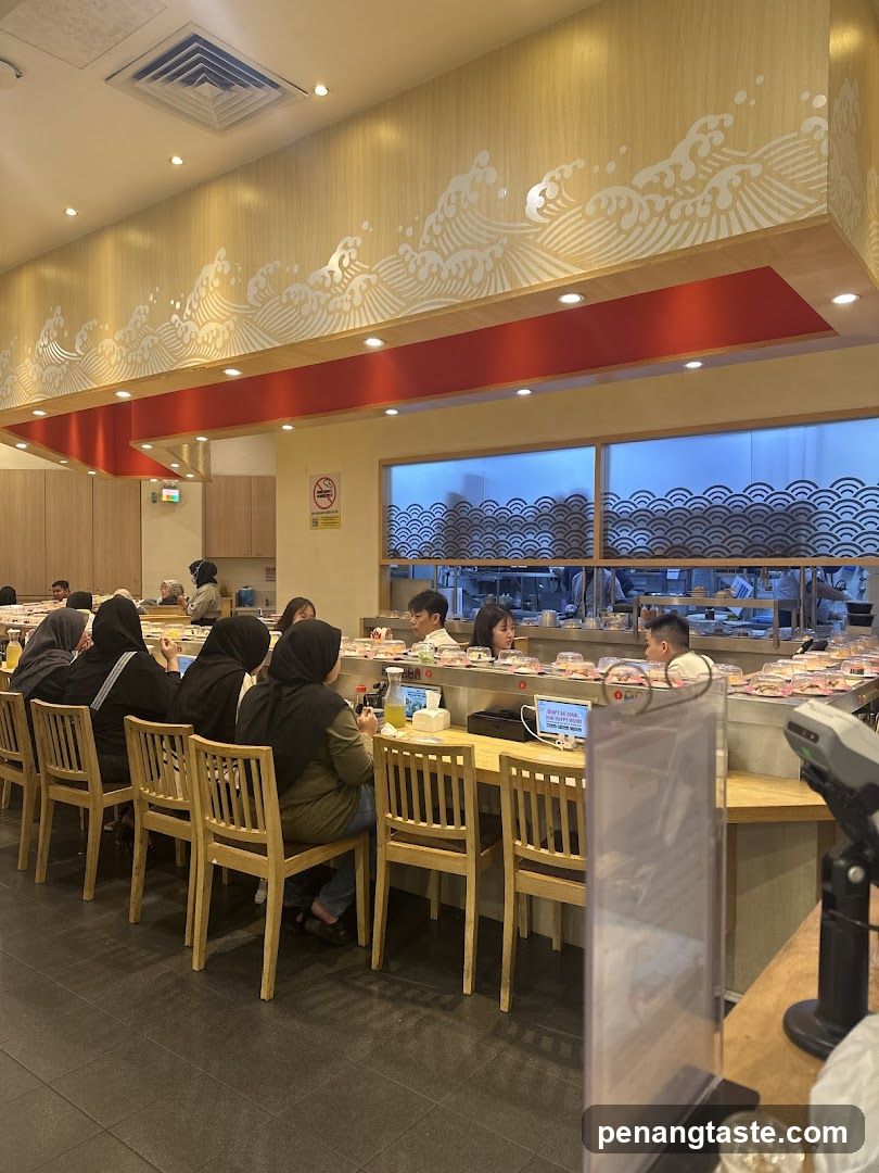 Sushi Restaurant Interior