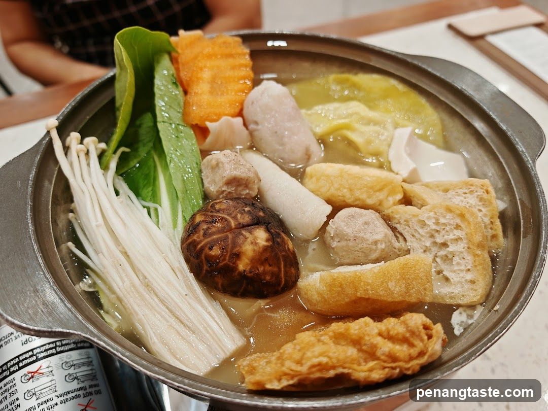 Hot Pot with Various Ingredients