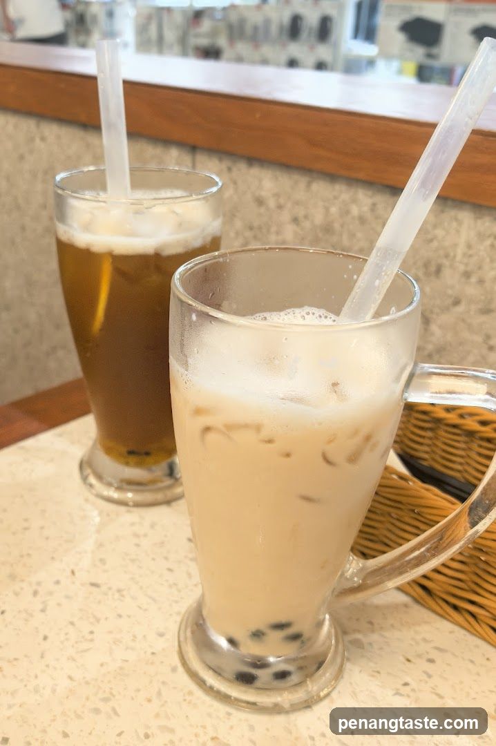 Boba Tea and Iced Coffee