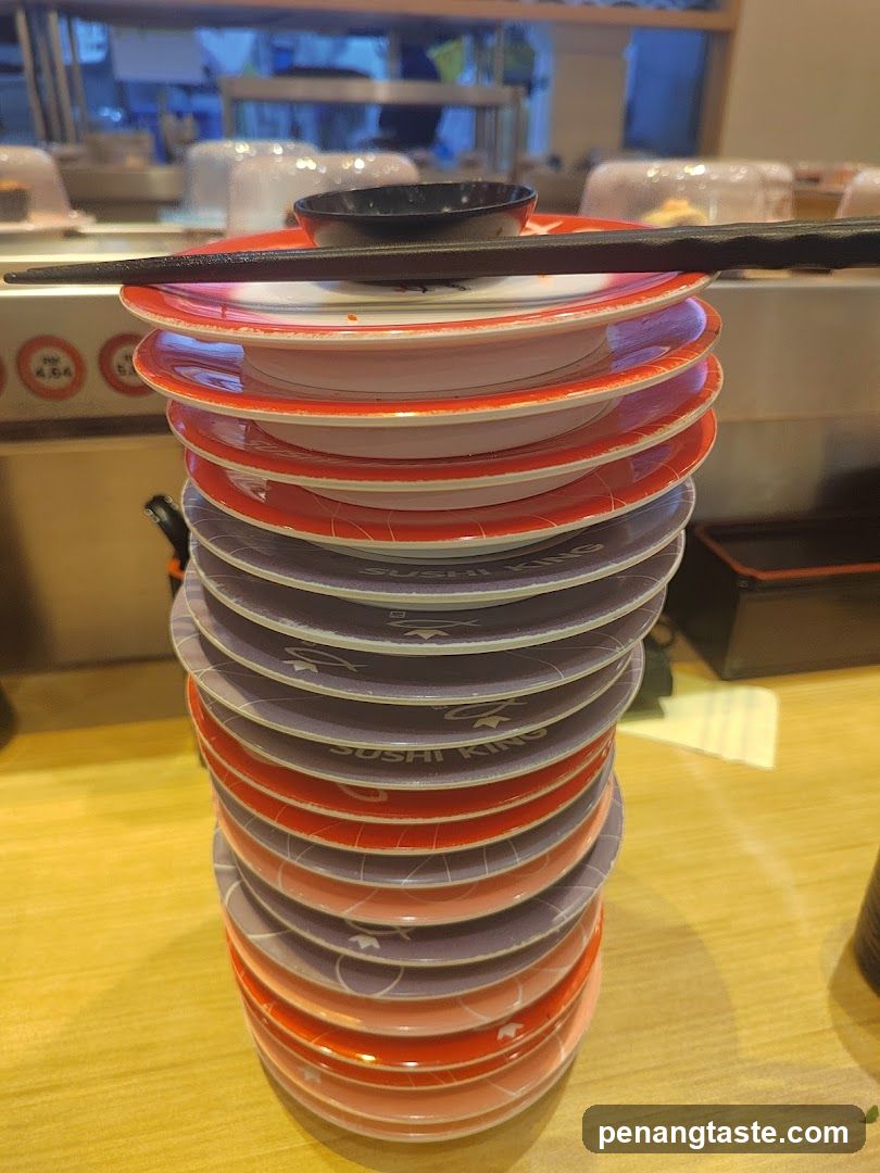 Stack of Sushi Plates