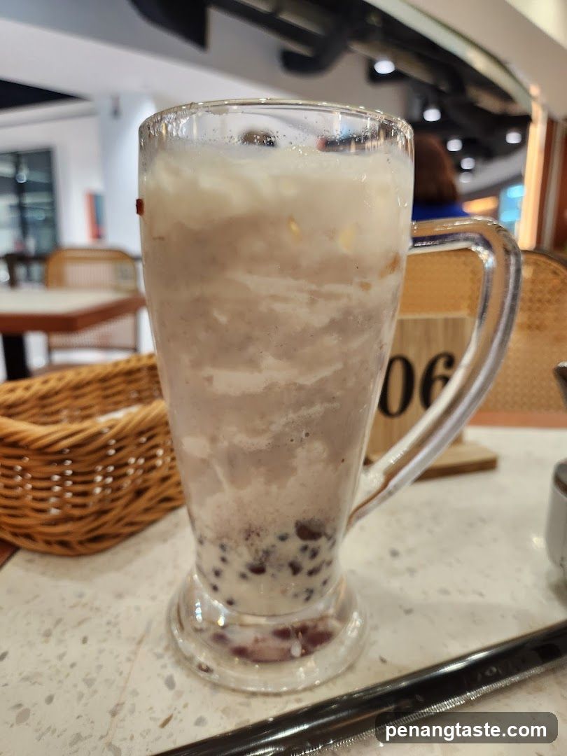 Boba Milk Tea in Glass Mug