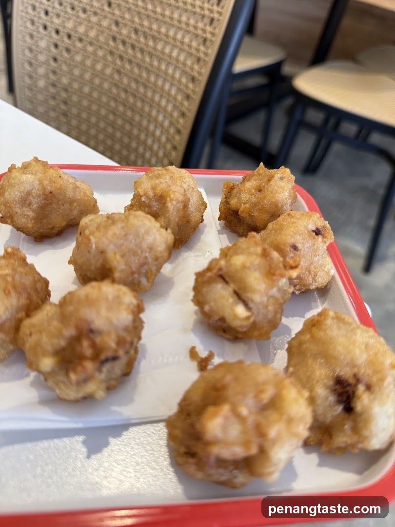 Fried Food on Tray