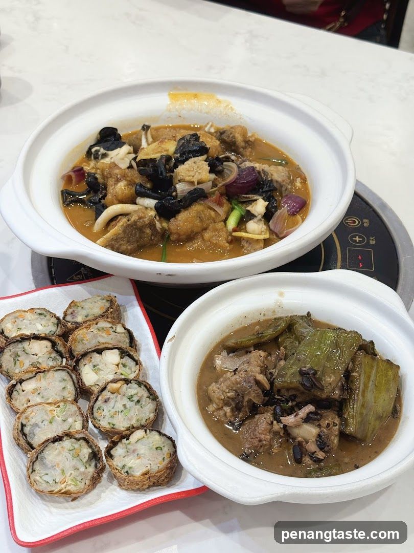 Chinese Dishes on Table
