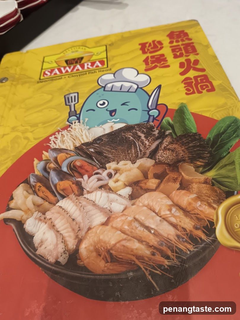 Sawara Fish Head Hotpot Menu