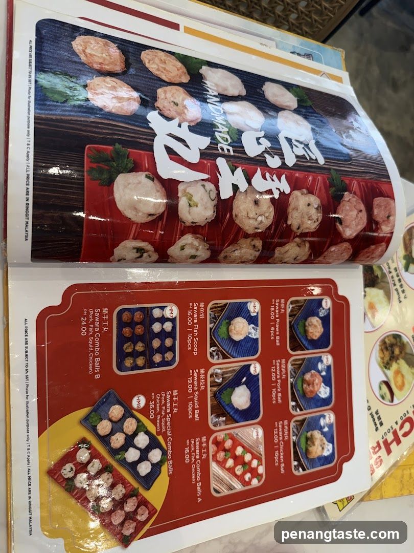 Wok Tofu Balls Menu