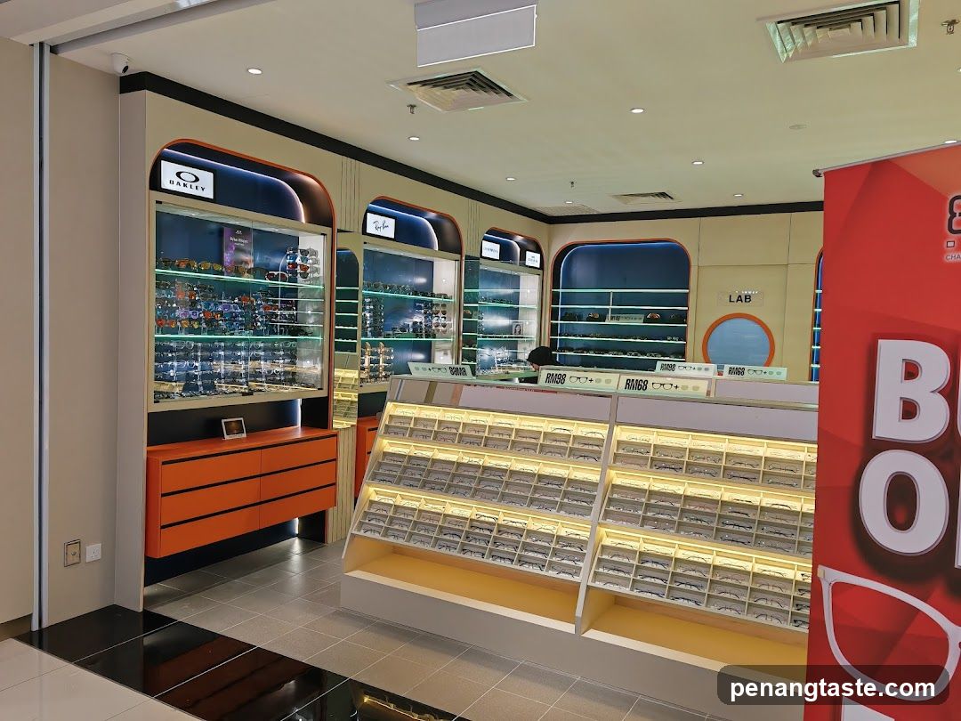 Optical Store Interior Display