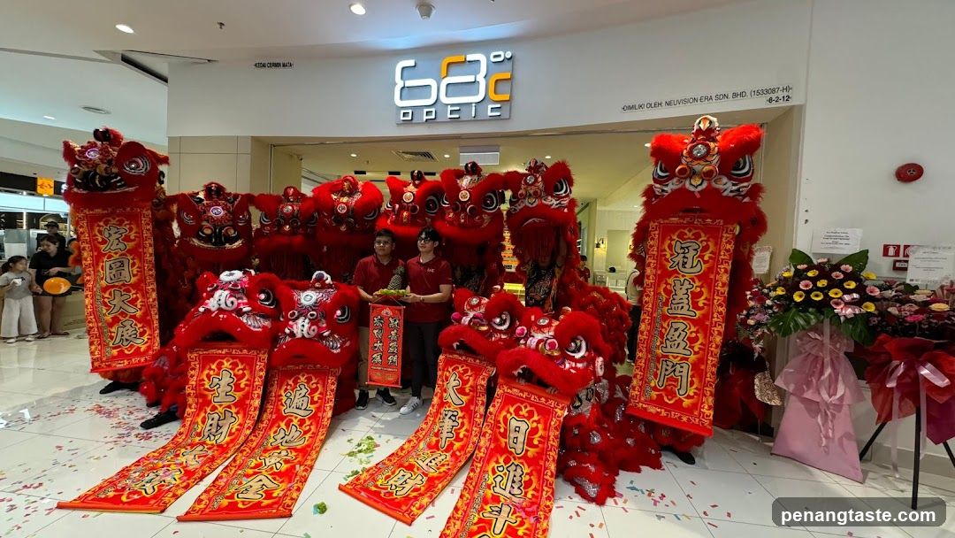 Lion Dance Celebration at 68 Optic