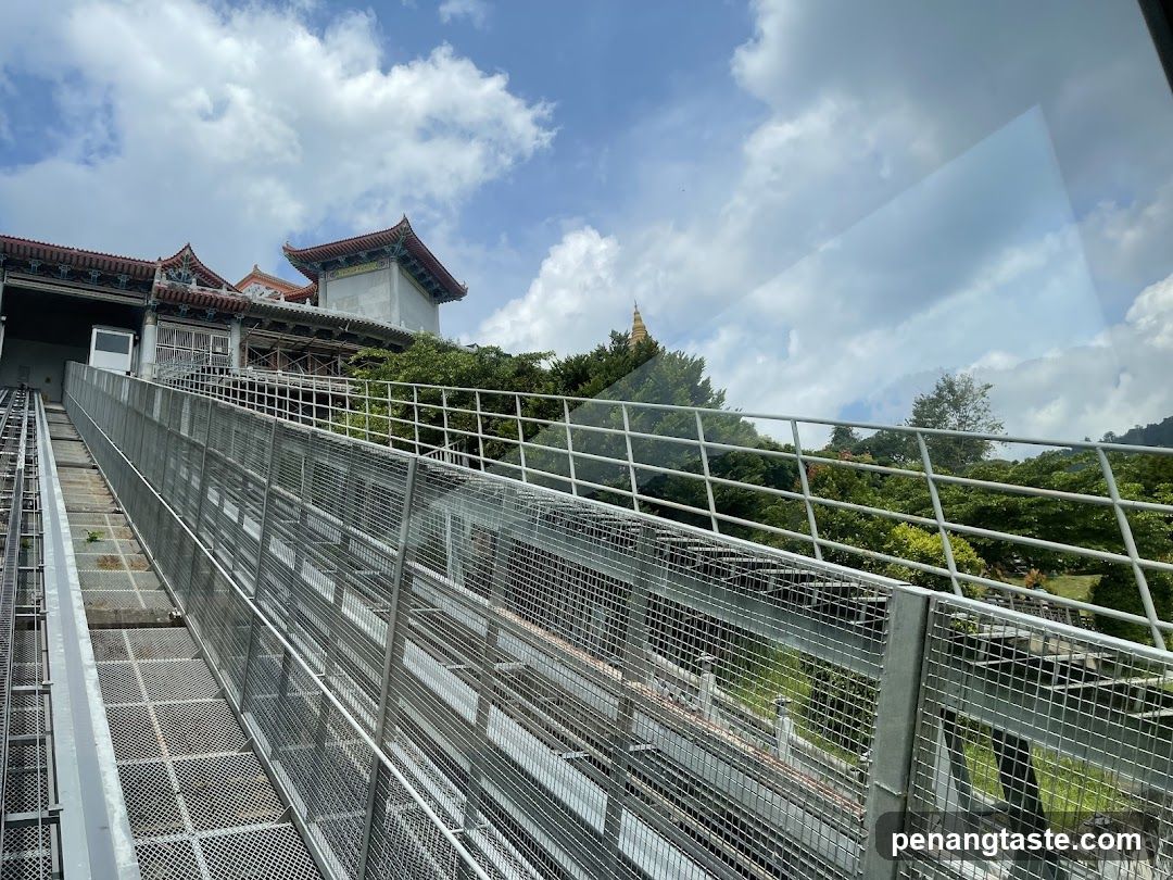 View from Monorail to Temple