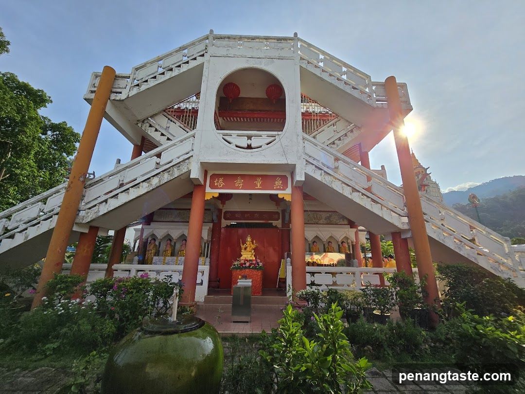 Temple Entrance with Staircase