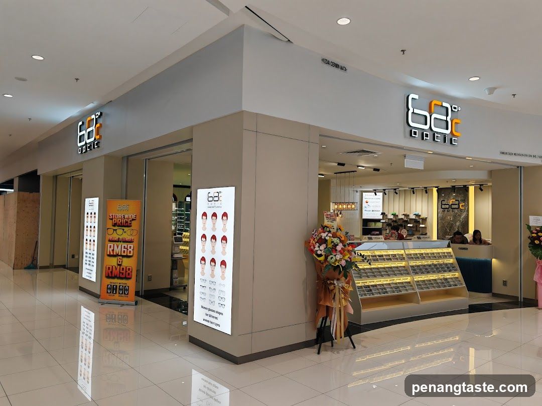 Optical Store Interior and Exterior View