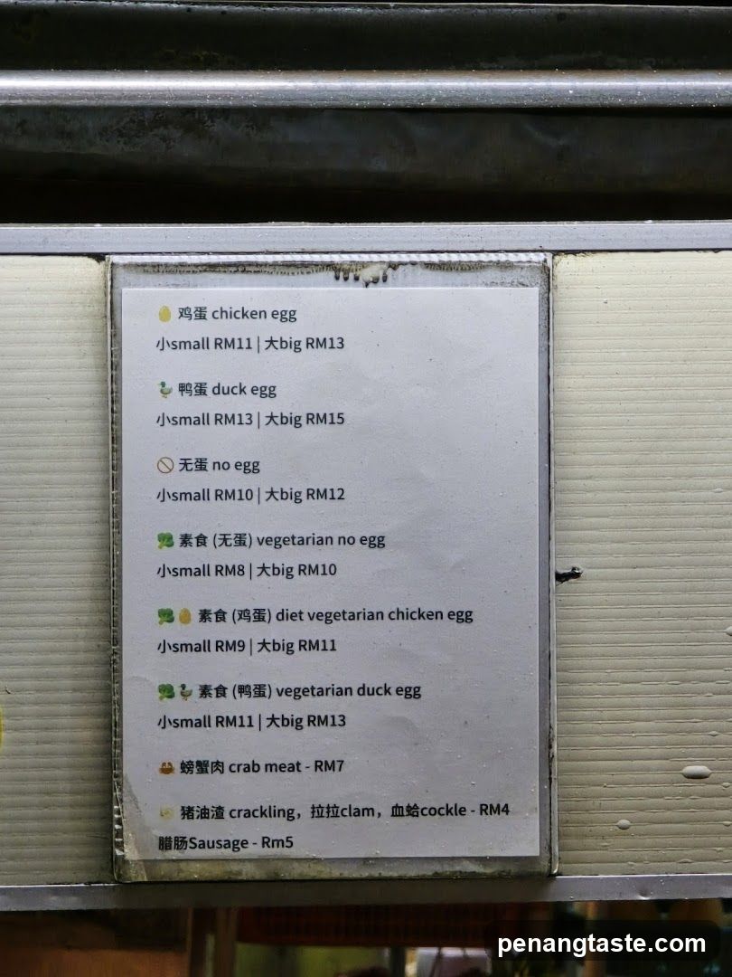 Food Menu Board