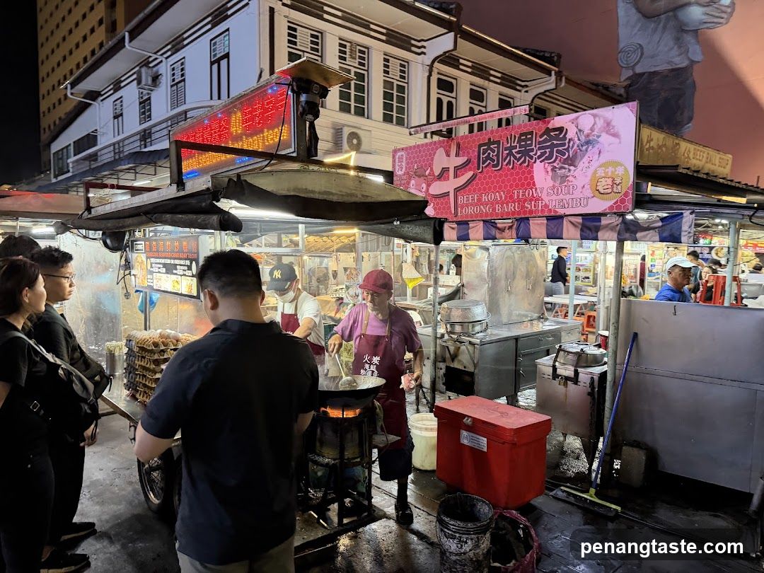 Night Street Food Stall
