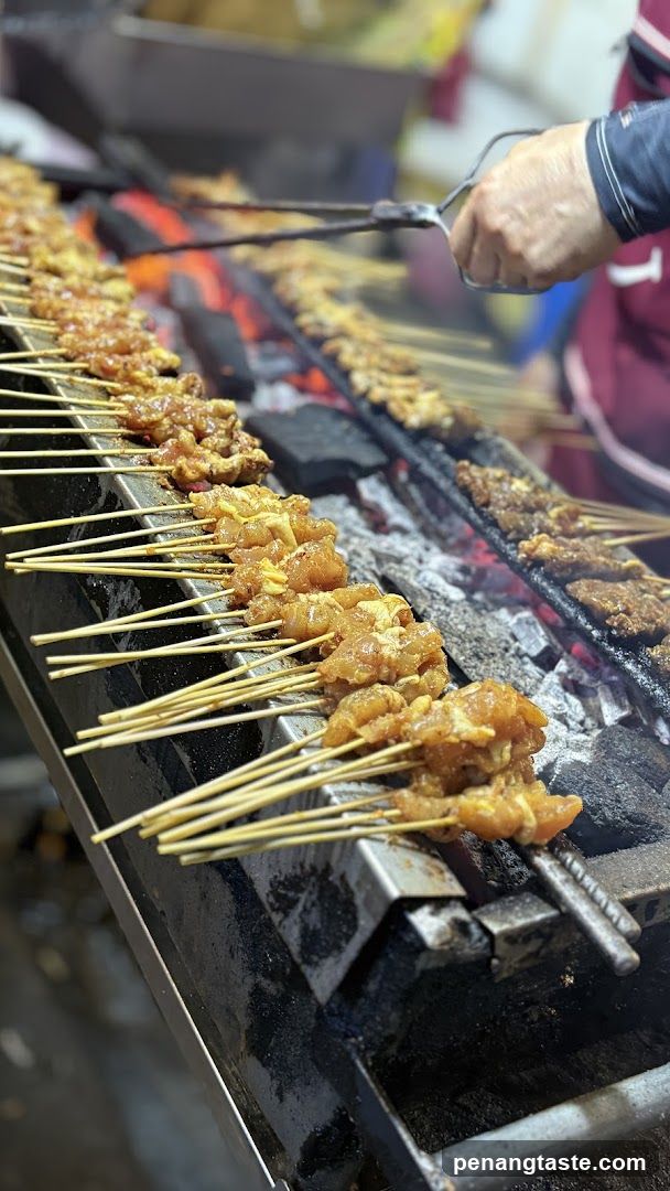 Grilled Skewers Cooking