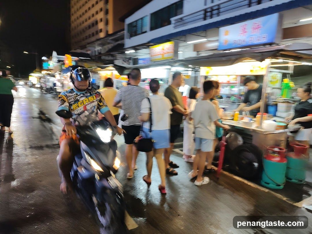 Night Market Street Scene