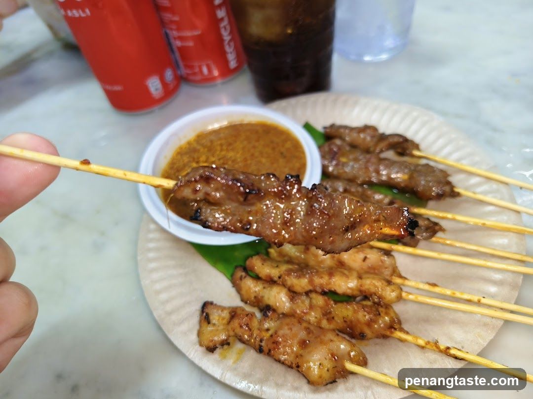 Sate Skaw with Sauce