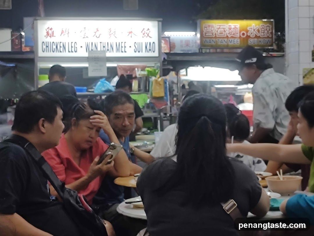 Night Market Food Stall Scene