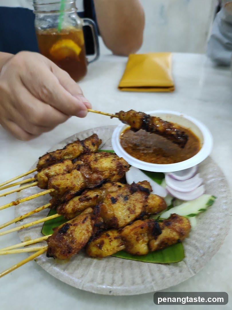 Satay Skewers with Sauce