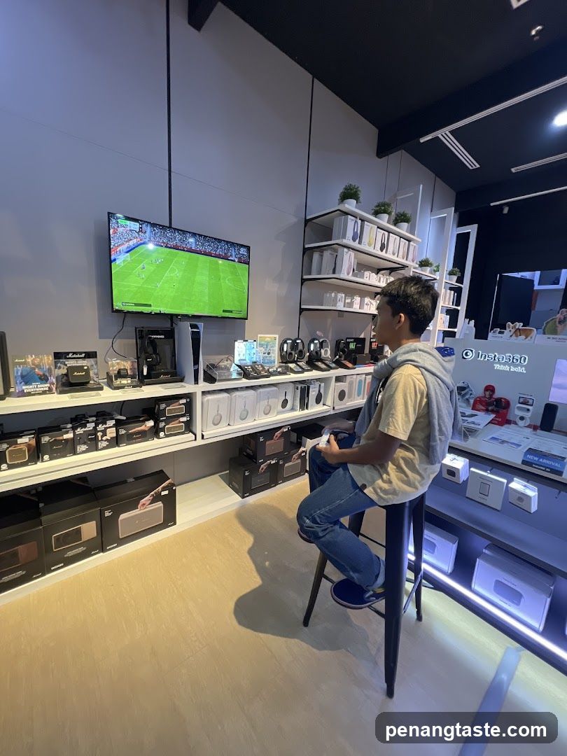 Electronics Store Interior