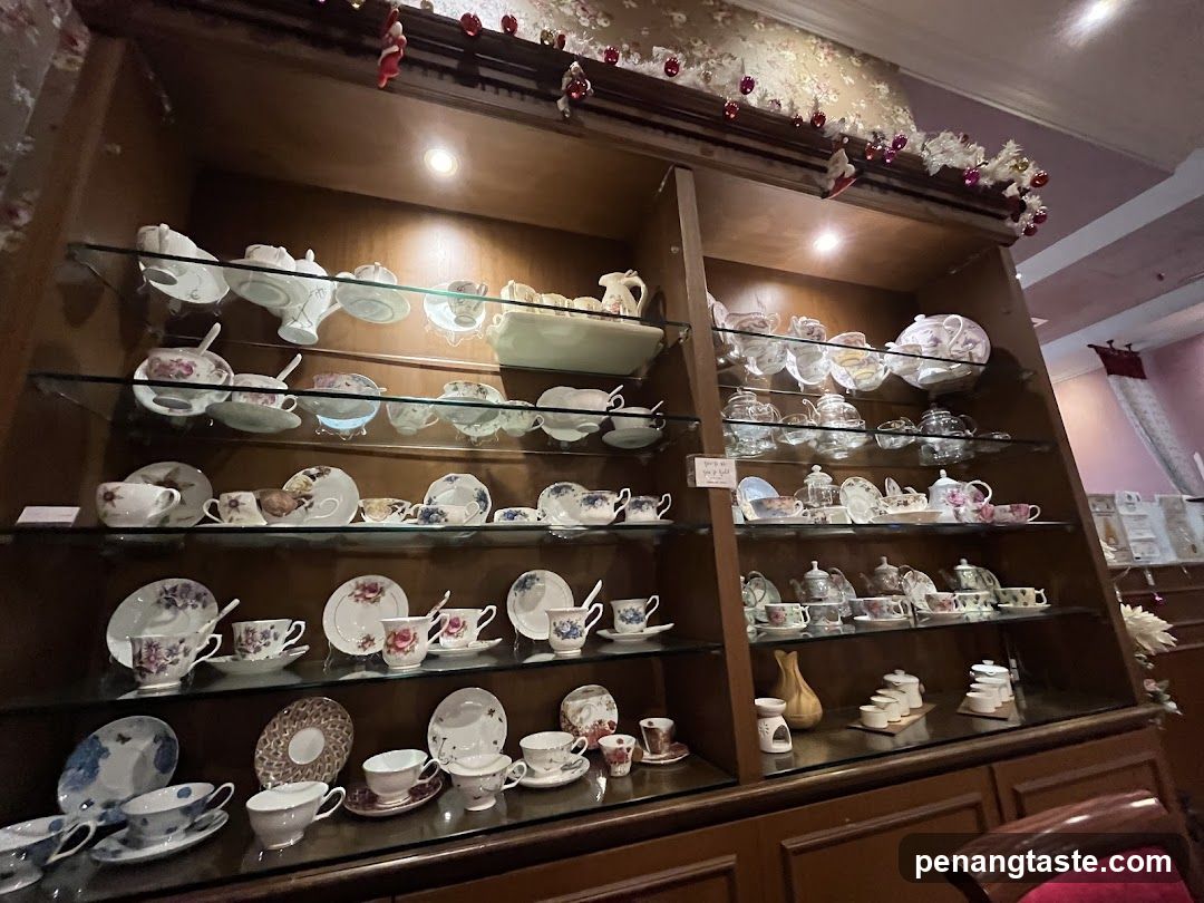 Teacup and Tea Set Display