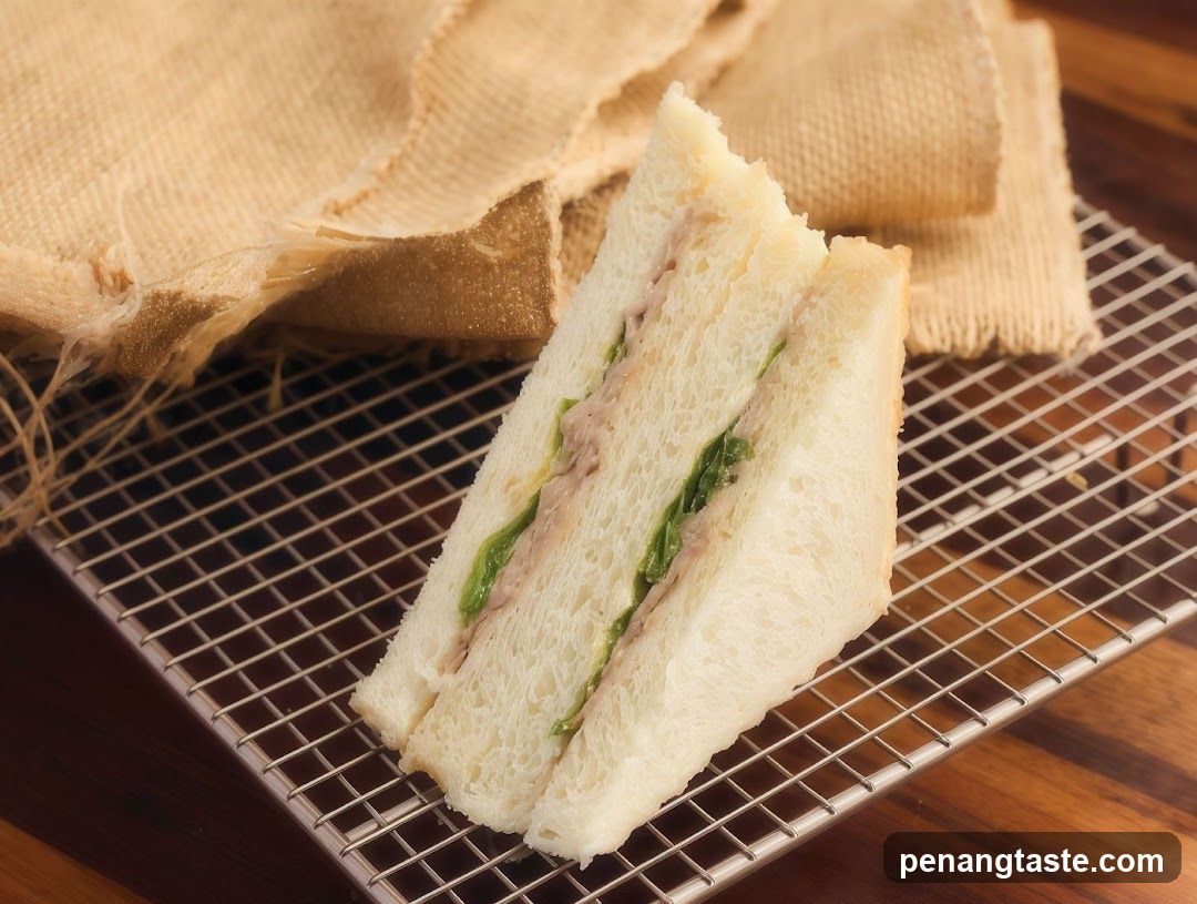 Club Sandwich on Wire Rack