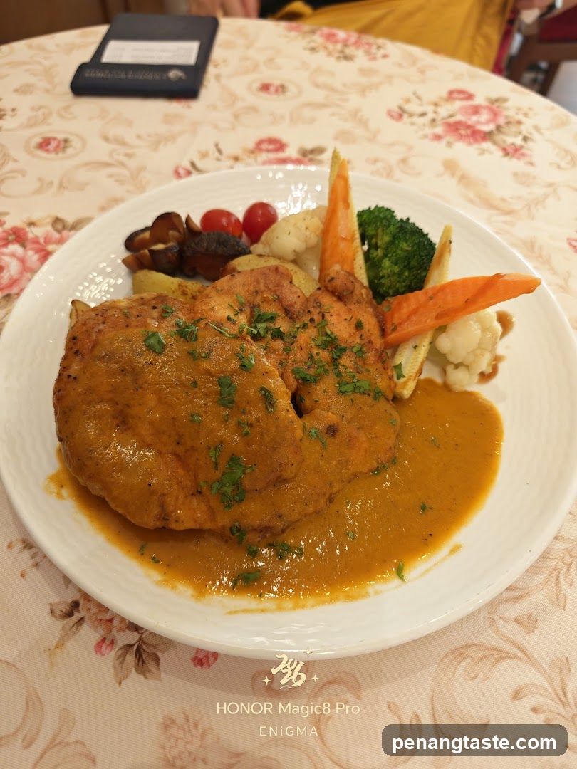 Sauced Chicken with Vegetables