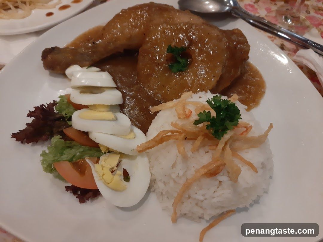 Served Meal with Meat, Rice and Salad