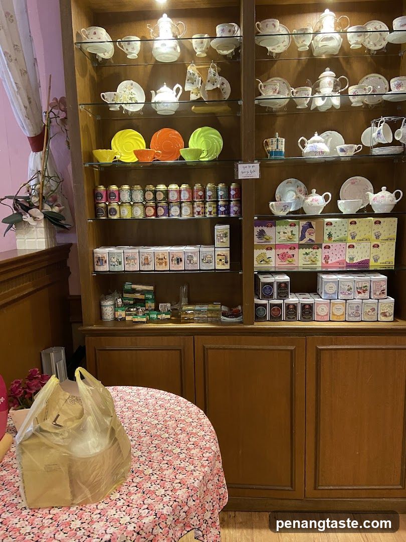 Tea Shop Interior Display