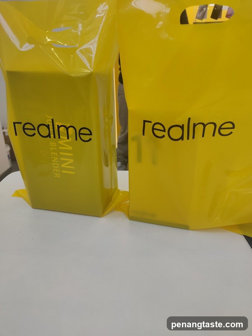 realme packaging bags